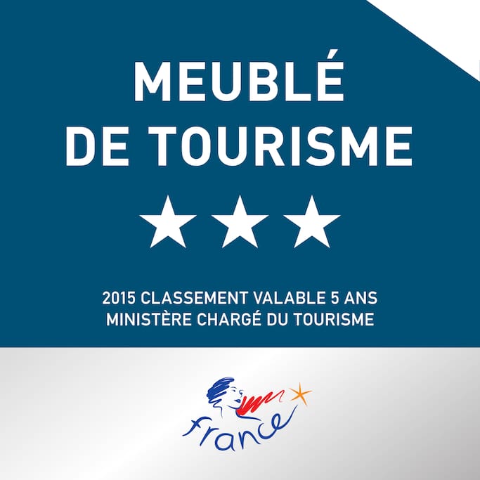 Classement officiel
3 étoiles
Ministère du tourisme