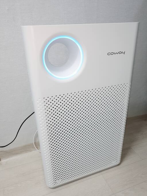 공기청정기 24시간 가동중