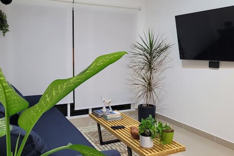 Top performing Airbnb: Whalecome home! Comfortable and nice apartment 🐳 in Zona Industrial