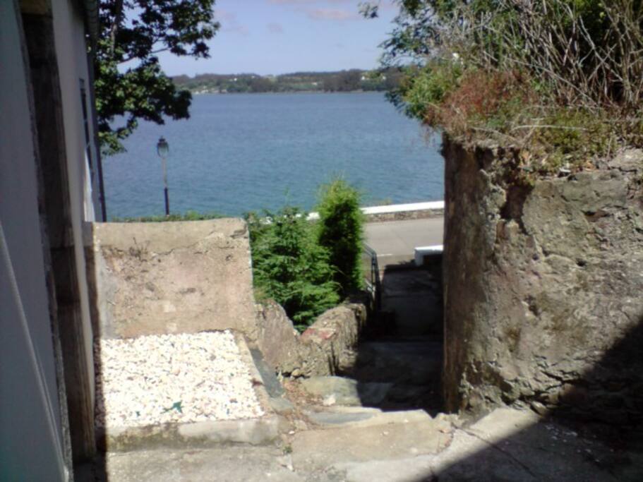 Vistas desde la ventana del dormitorio