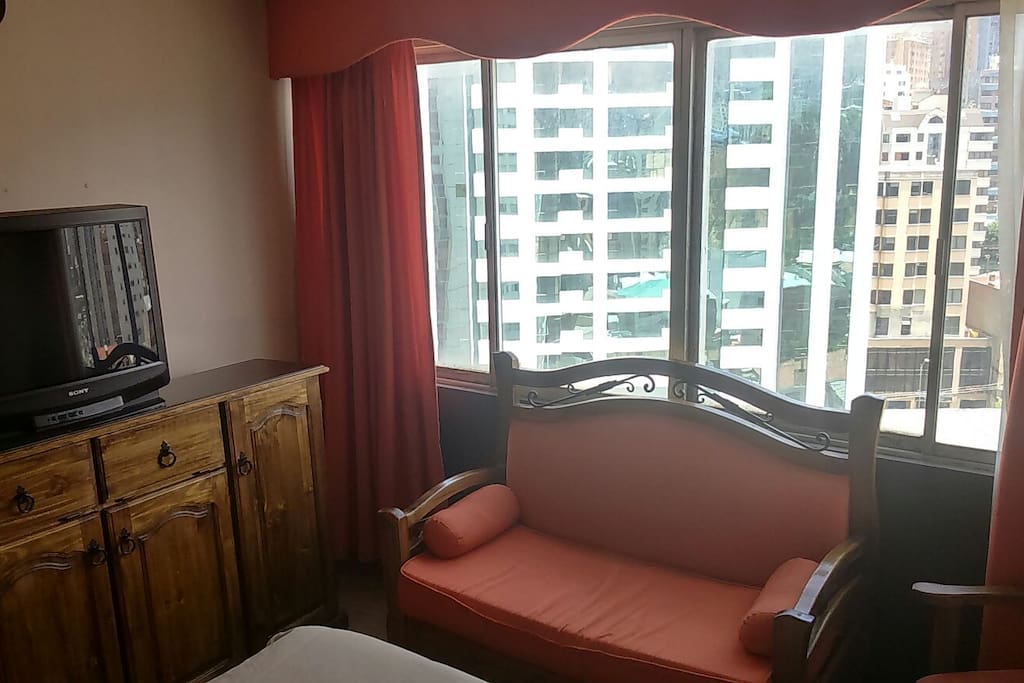 Room with city view