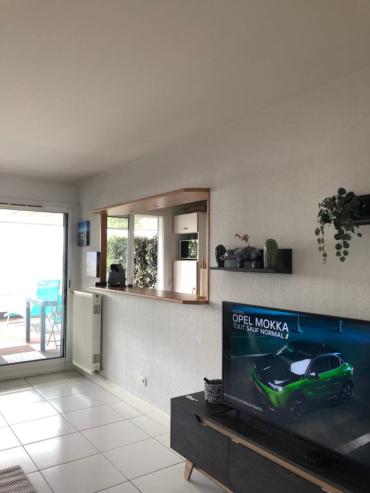 En 1 èRe Ligne à L'aiguillon T3 Terrasse Et Box - Arcachon