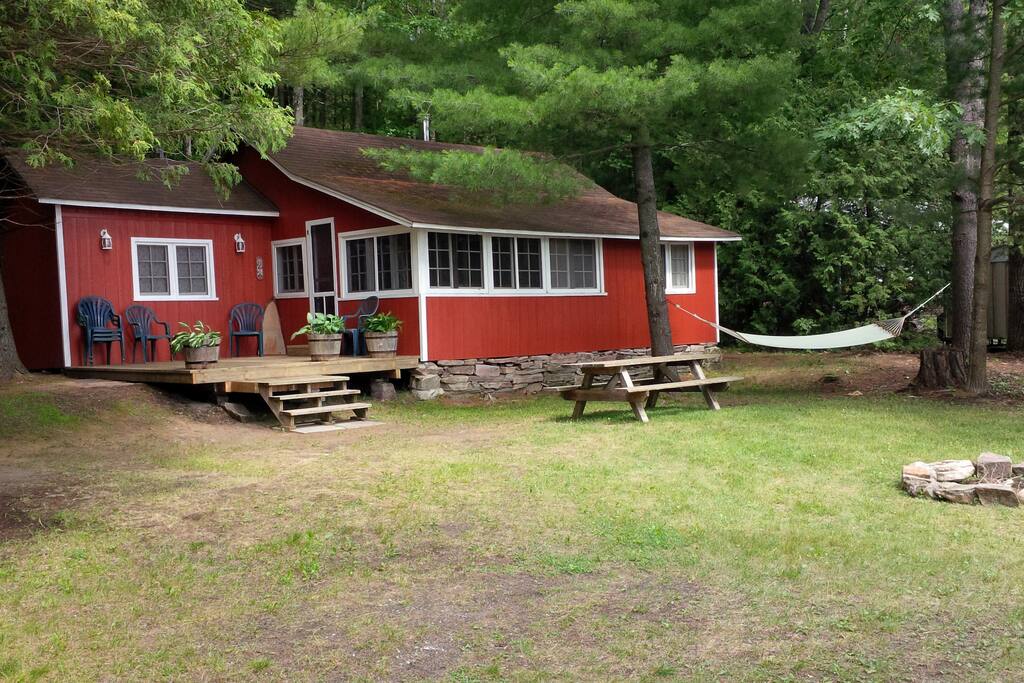 Front of cottage