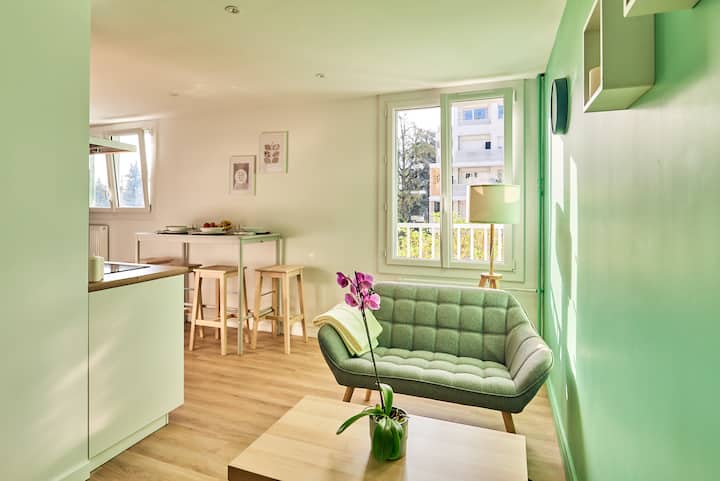 La Cigale - 4 Chambres / Wifi / Parking Gratuit - Grenoble