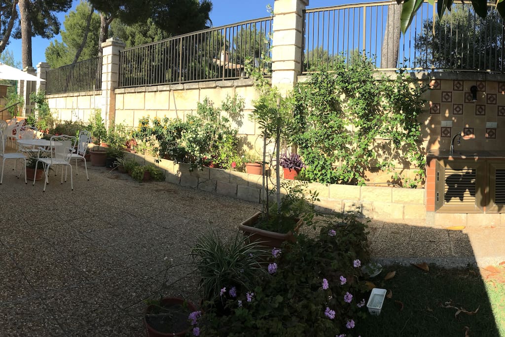 Terrace with bbq