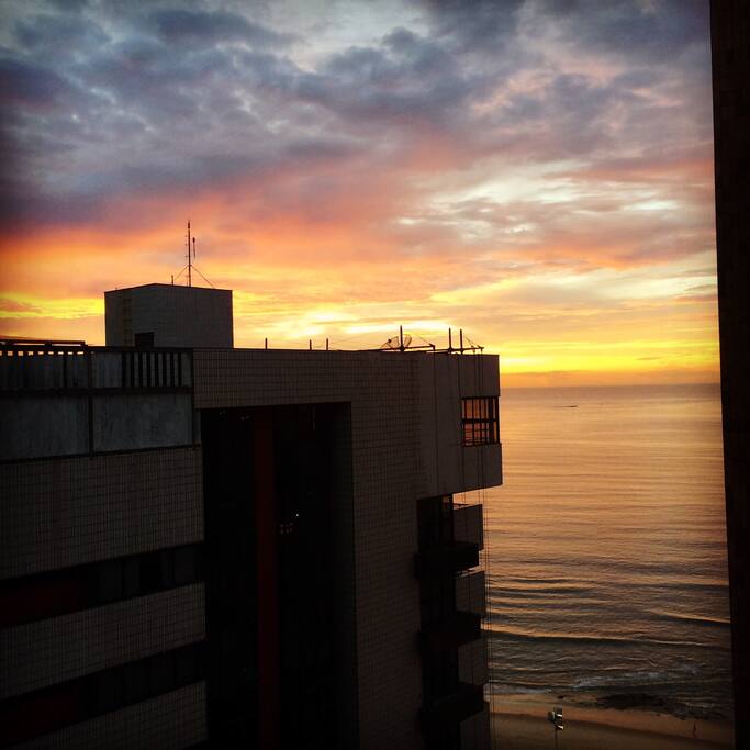 Pôr do Sol belíssimo!!!