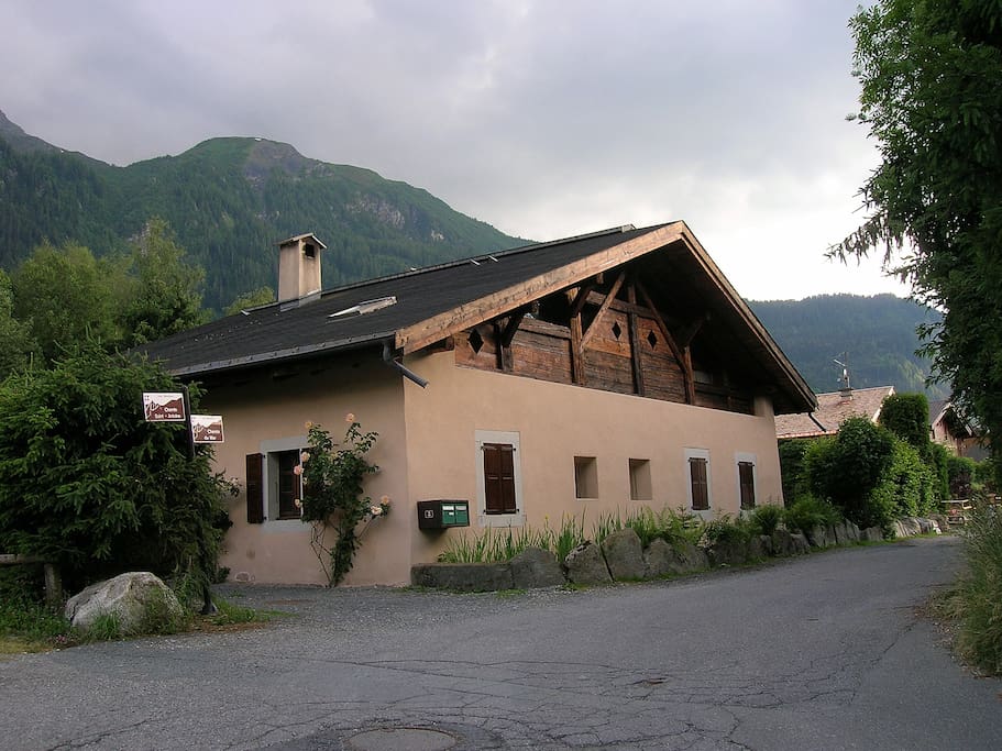 arrival at the Chalet