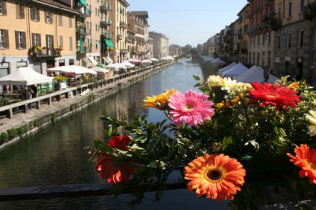 The Naviglio canal