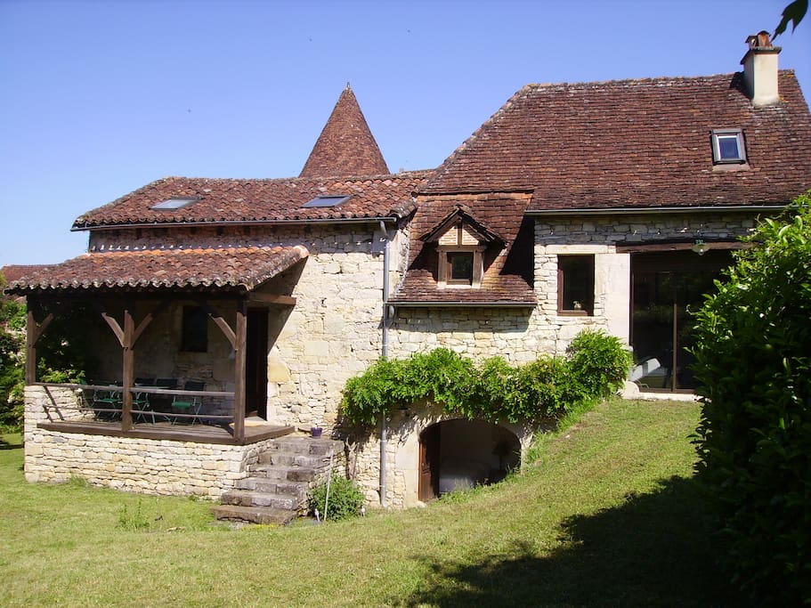 Maison côté jardin
