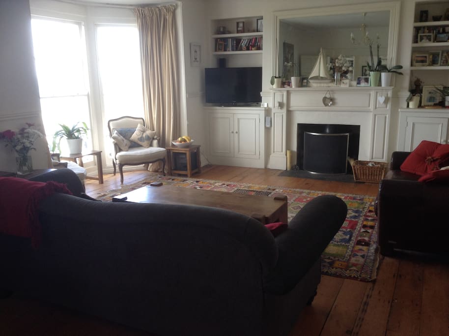 Lounge with sea views