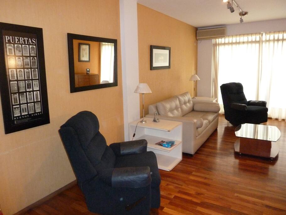 The spacious & comfortable lounge