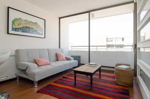 Top performing Airbnb: Great apartment, Bellavista, Chile in Recoleta