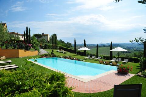 Tuscany | Studio with terrace and pool | Chianti