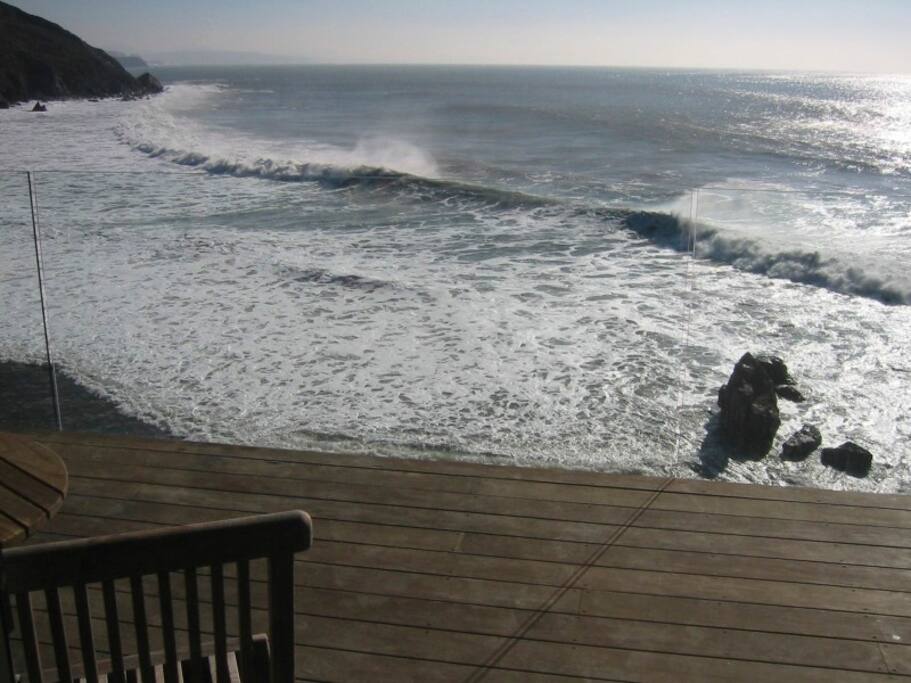 Ocean Front Property Beach House Houses for Rent in Muir Beach