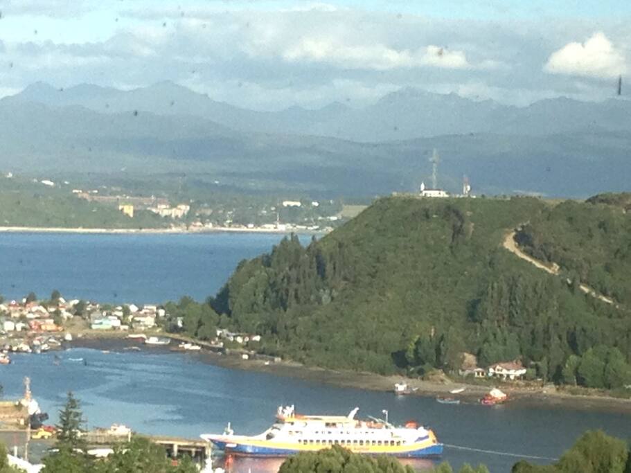 Vista del ventanal... una maravilla!