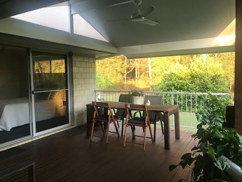 Successful Airbnb property: Garden studio, by Bongil Bongil National Park. in Sawtell