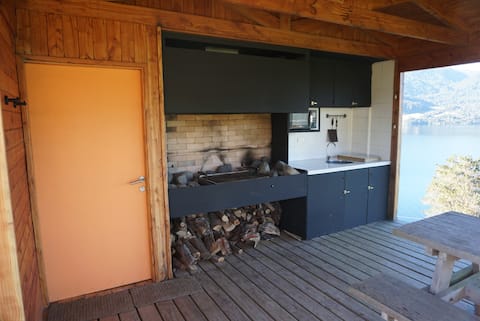 Popular Airbnb listing: Quincho Viewpoint Cabin, Rupanco Lake in Puerto Octay