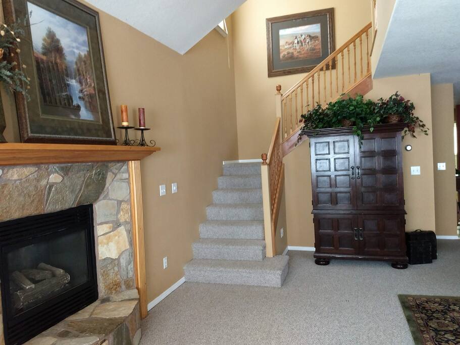 second floor stairs