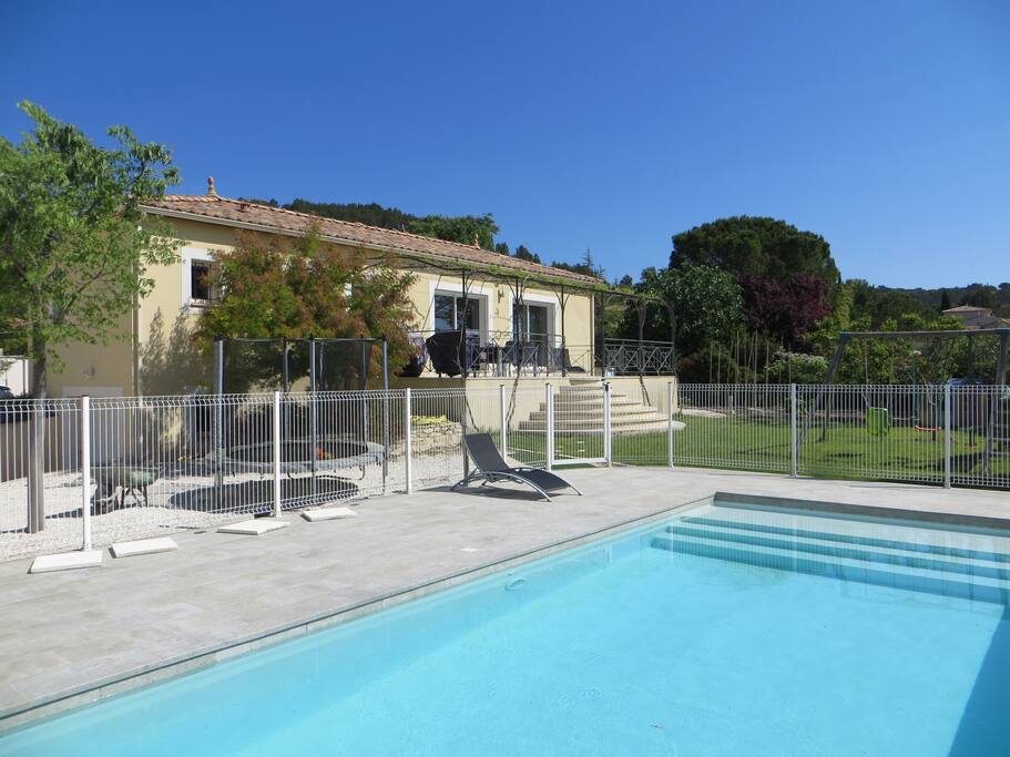 vue de la piscine