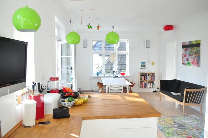 Large sunny apt with garden in city gallery image 5