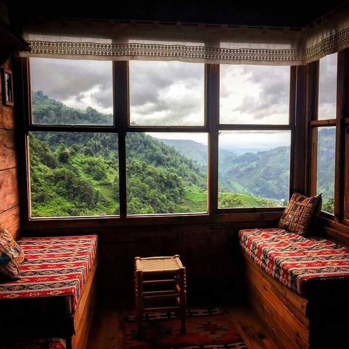 Another view from inside guesthouse