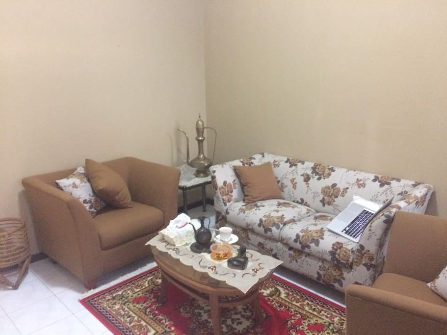 The living room