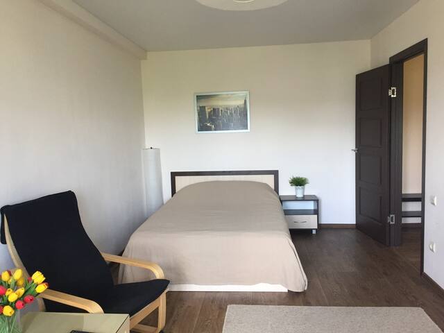 Светлая уютная однокомнатная квартира