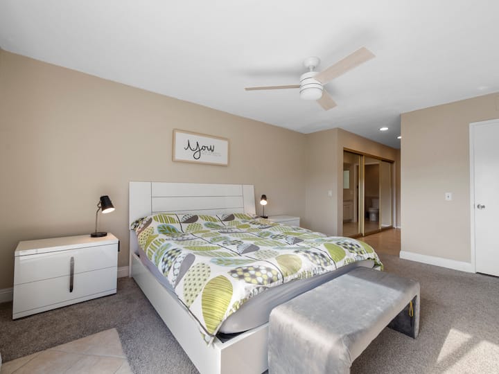 Chambre principale avec lit King Size