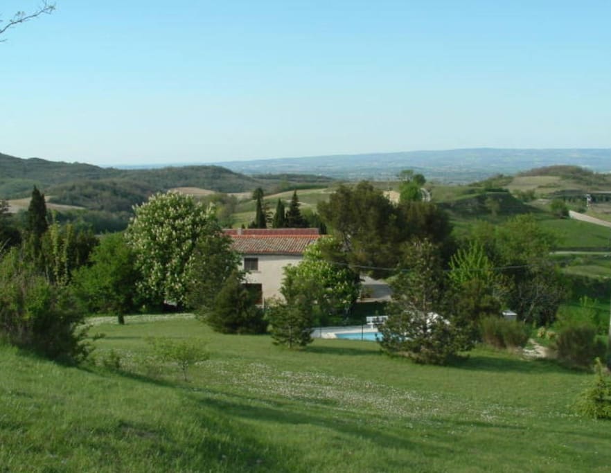 vue panoramique du domaine