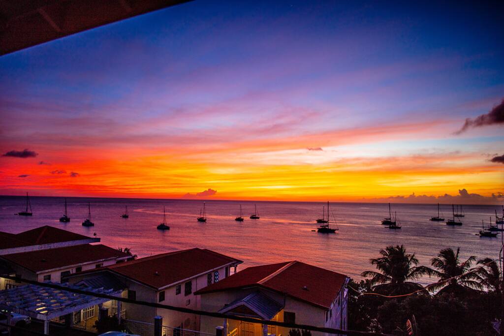 Sunset from Balcony