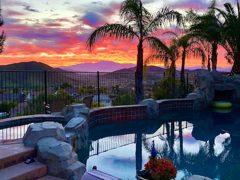 Best View/Beds/Huge Pool/Jacuzzi/Waterfall/Relax