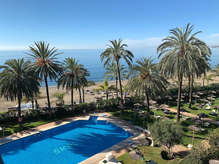 Skol 305a Beachfront Central With Views And Wifi - Marbella