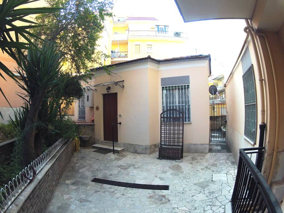 private entrance view