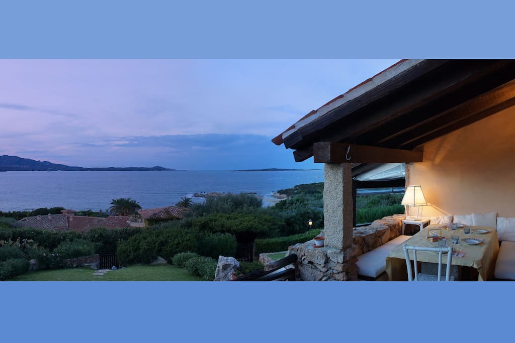 VISTA DEL MARE DALLA TERRAZZA DI CASA View of the sea from the apartment's terrace