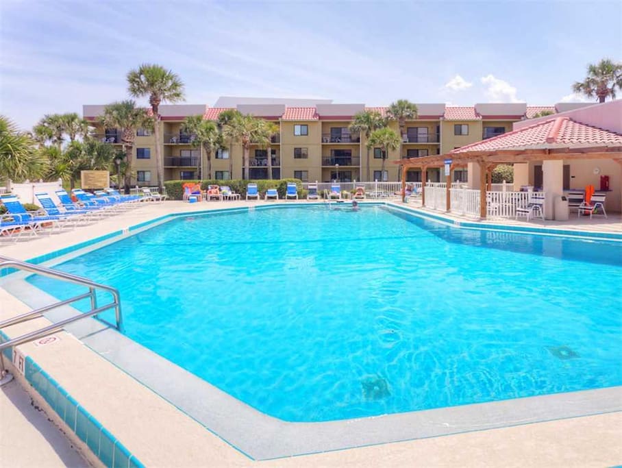 Pool - You’ll feel like you've have been whisked to some tropical island paradise when you take a dip in this pool.