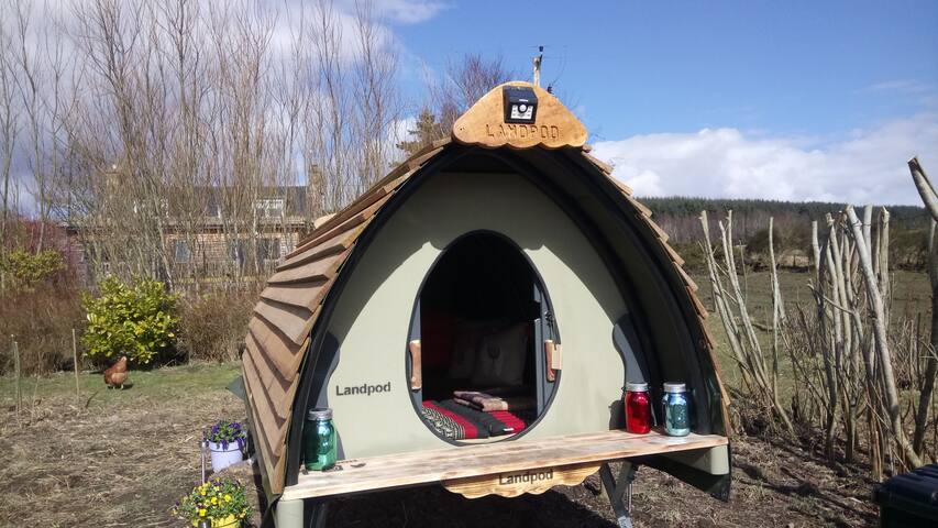 Broomfields landpod on the NC500 route