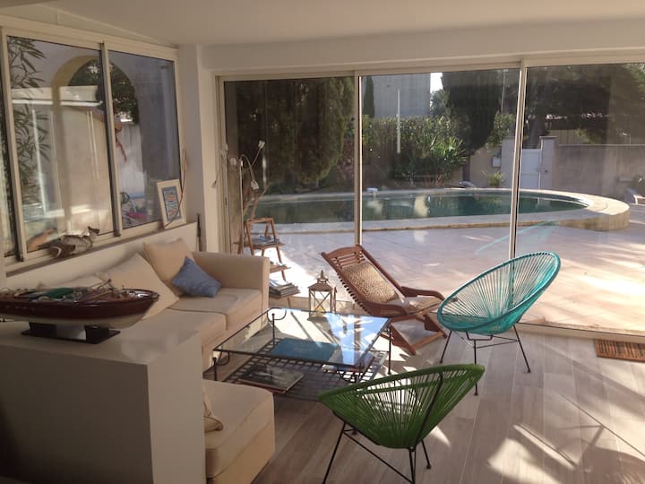 Belle Maison à 100 M De La Mer - Sausset-les-Pins