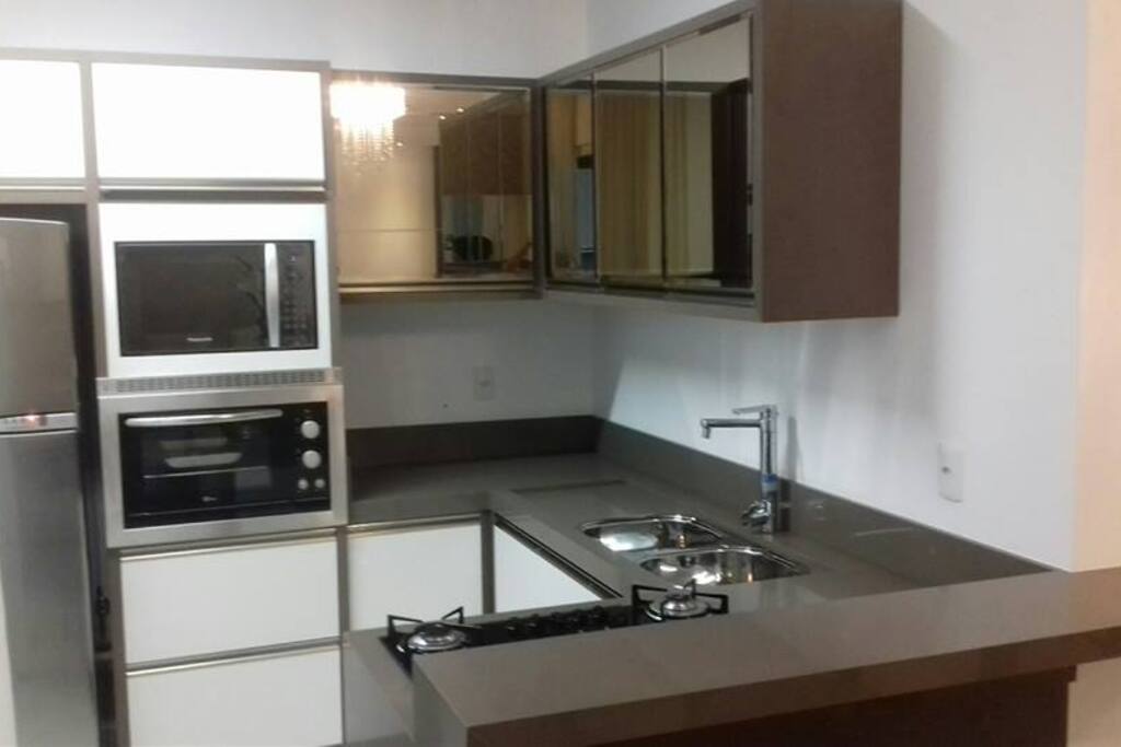 cozinha nova totalmente equipada
