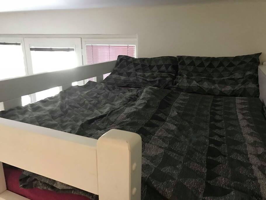 bunk bed in living room
