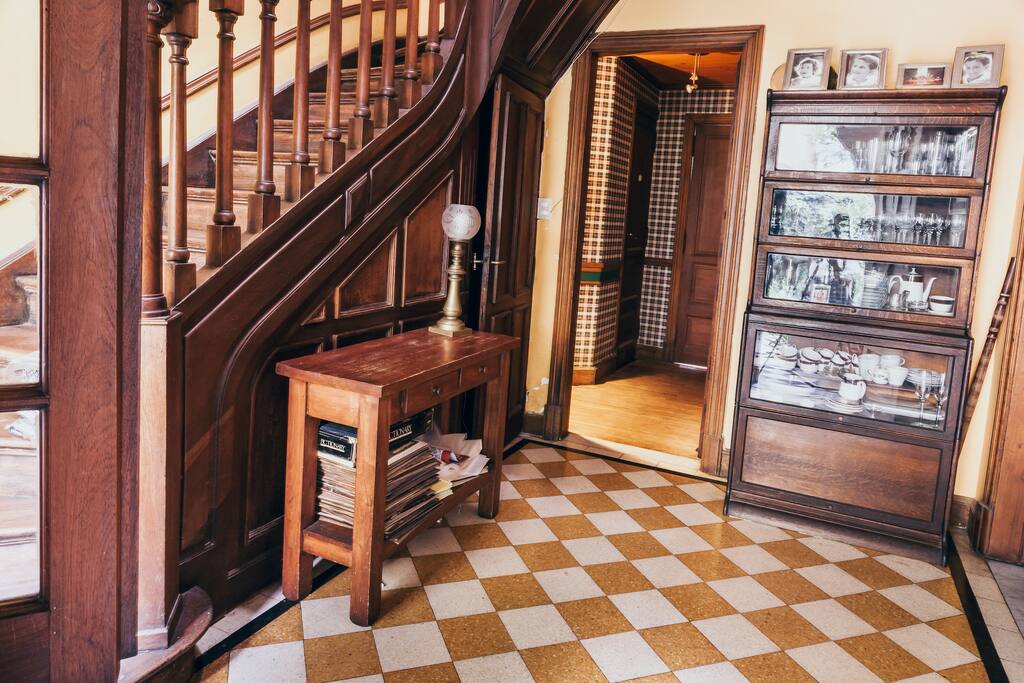 Hall de entrada de la casa