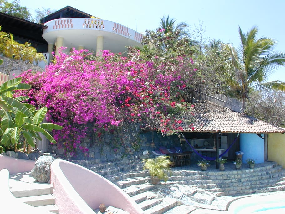 Pool side Cabana for Lunches, R&R