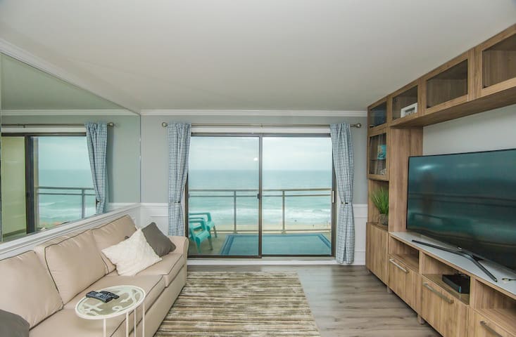 Oceanfront 2 Bedroom Modern Beach Condo w/ Pool!