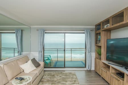 Oceanfront 2 Bedroom Modern Beach Condo w/ Pool!