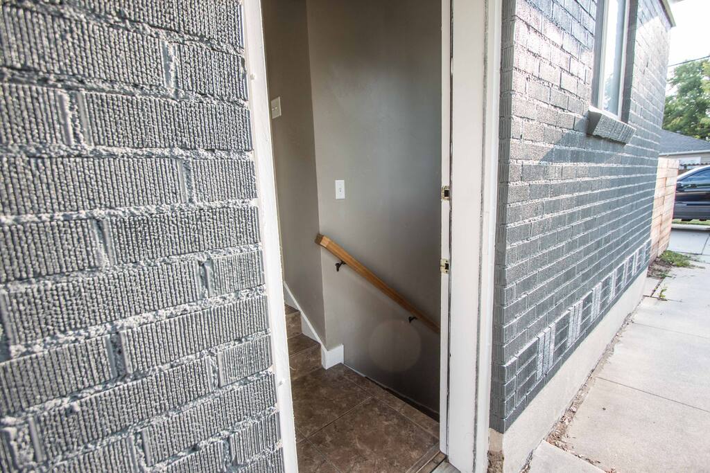 private side entrance