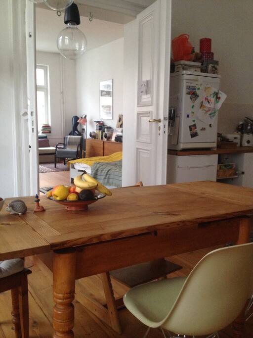 kitchen/living room
