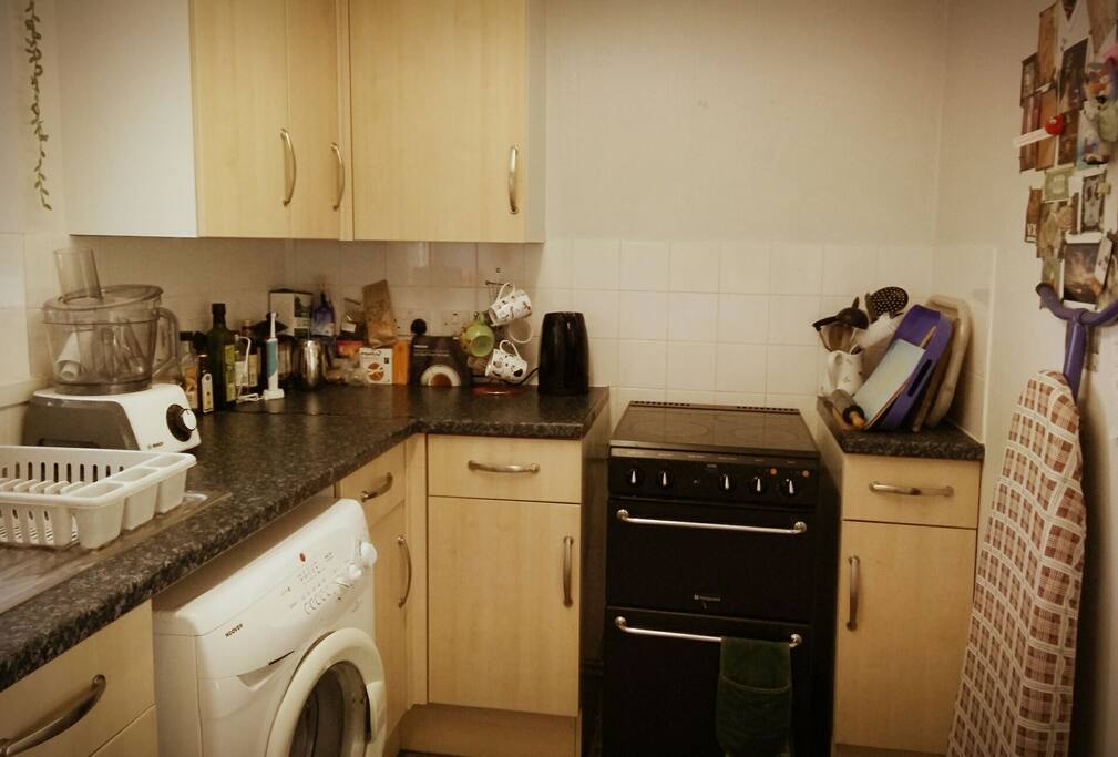 small but perfectly formed and functional kitchen