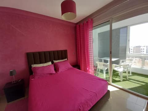 Beautiful new high standing apartment 110m2 with swimming pool