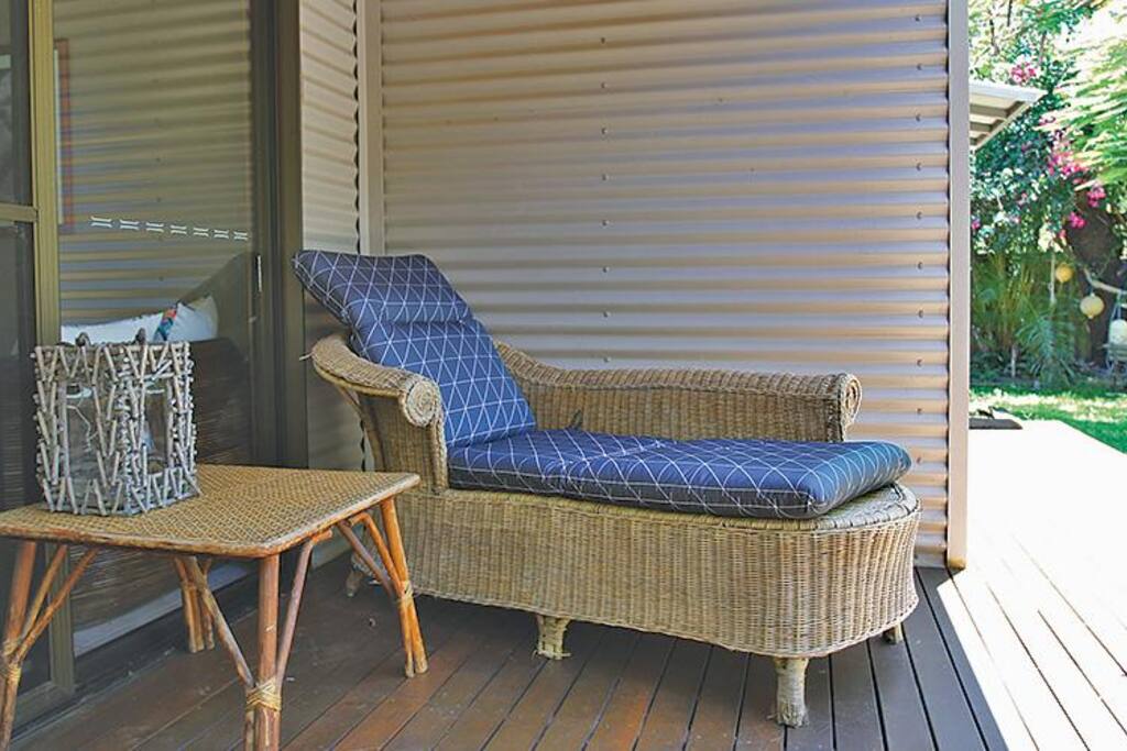 Lounge on deck