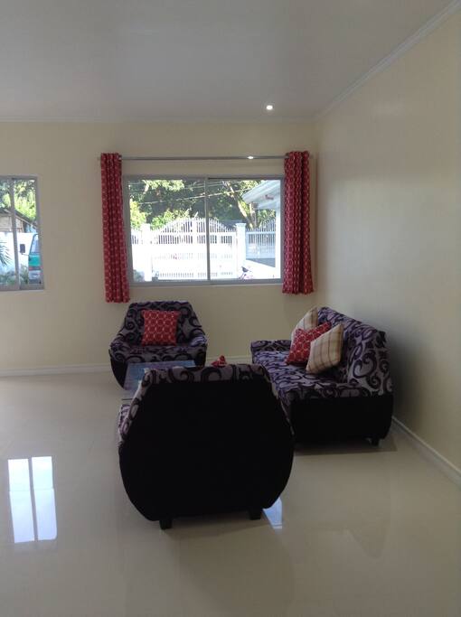 Lounge area, furniture in photo only for show