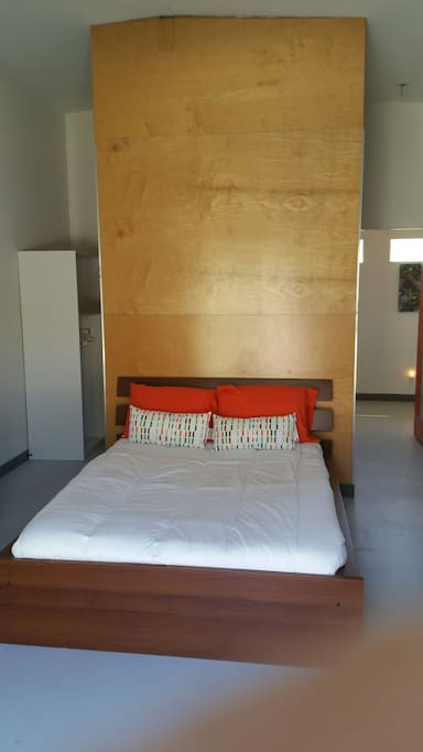 Suite #2 with full bed and private bathroom
